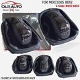 thumbnail image 3 of Gearshift Lever Knob Stick Shifter Manual 5 6 Speed For Mercedes Benz C Class W203 S203 Leather Gaitor Boot Cover Car Styling, 3 of 5