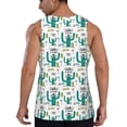 thumbnail image 2 of Sigee Hello Summer for Men's Workout Tank Top, Athletic Gym Sleeveless Shirt - Quick Dry, Lightweight, Breathable 4X-Large, 2 of 9