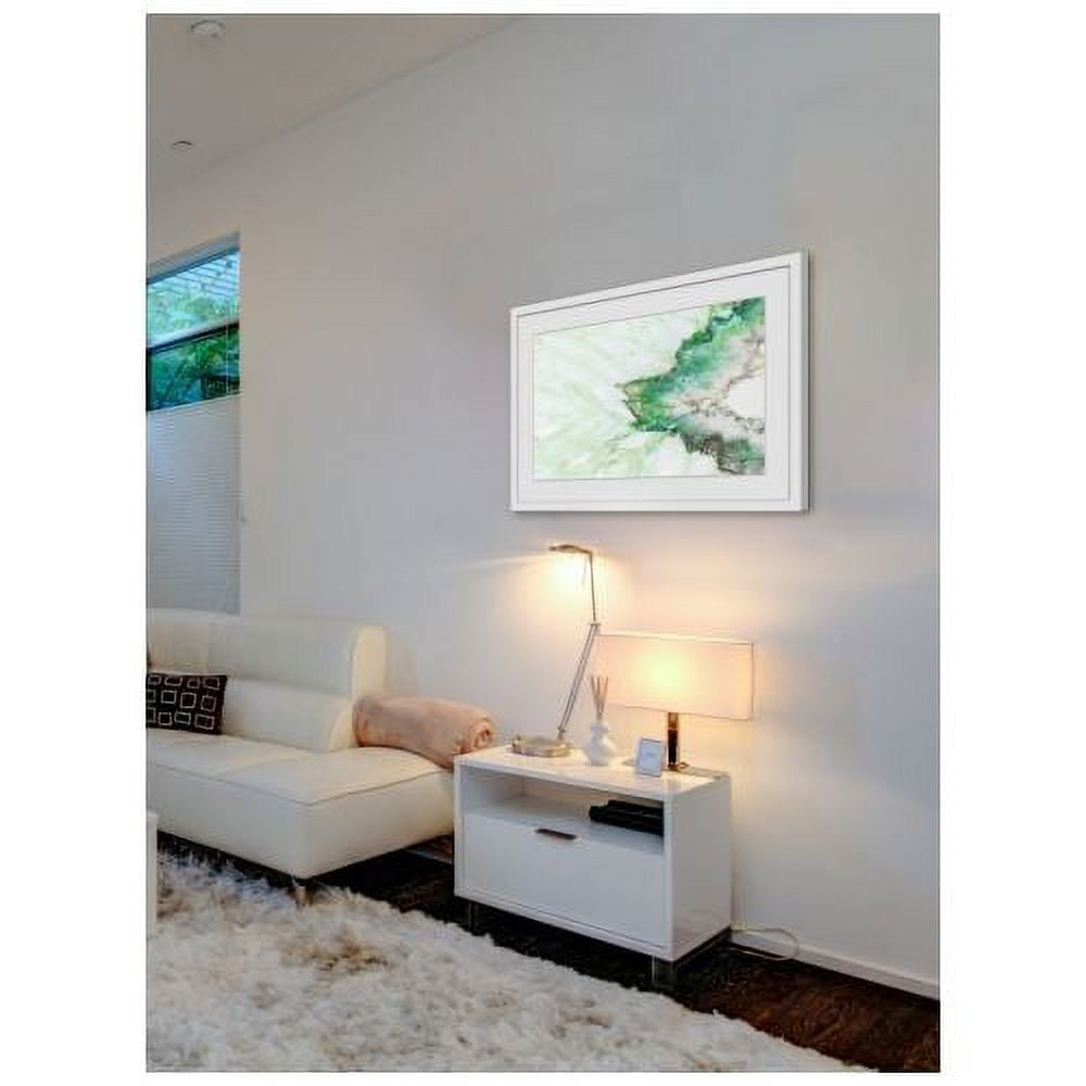 "Green Outline" Framed Painting Print