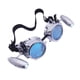 thumbnail image 1 of Billuyoard Gafas de estilo Steampunk de moda con luz Estilo vintage Halloween Negro Kits de decoración para fiestas Plata brillante, 1 of 1