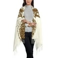 thumbnail image 2 of Fotbe Cow Print Womens Fall Winter Scarf Tassel Soft Warm Blanket Scarves Womens Shawl Wraps, 2 of 8