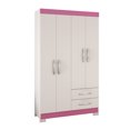 thumbnail image 2 of Ropero Closet Moderno SKAL LIVING NT5005 4 Puertas y 2 Cajones Blanco, 2 of 7