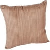 16" Greenwich Outdoor Toss Pillow, Dark Chocolate