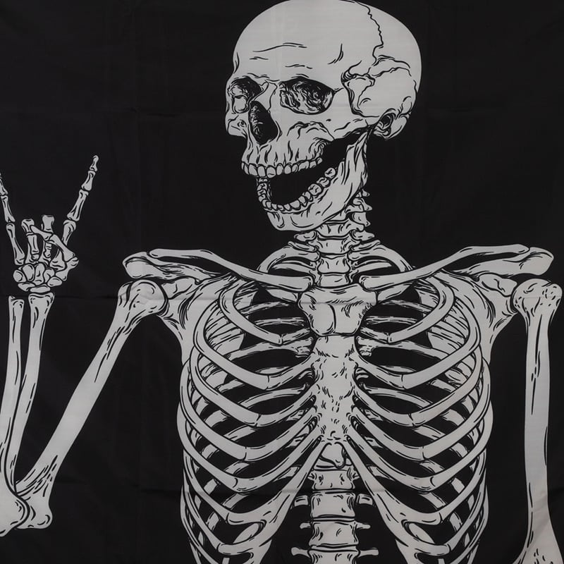 1PC Funny Skull Skeleton Roll Skull Tapestries Wall Hanging Tapestry for Ro...