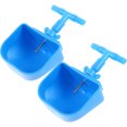 thumbnail image 3 of Dispensador automático de agua para conejos, alimentador de agua para conejos, cuenco de agua, jaula adjunta, 2 uds., 3 of 6