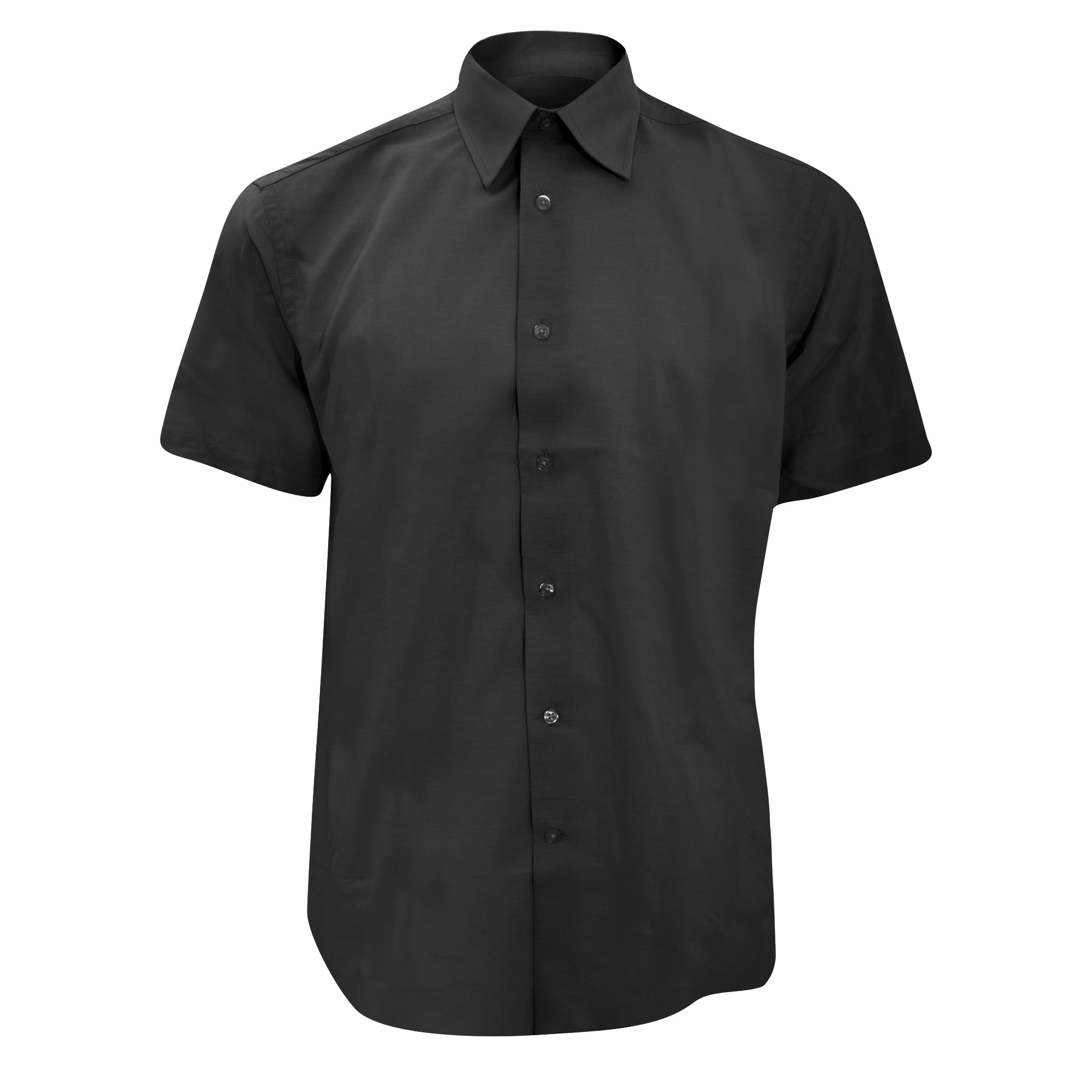 Russell Collection Mens Short Sleeve Easy Care Tailored Oxford Shirt ...