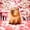 Pink Brown 03, variant on Manfei Kawaii Cherry Blossoms Twin Sheets,Lovely Capybara Bedding,Pink,3-Piece,1 Fitted Sheet and 1 Pillowcase