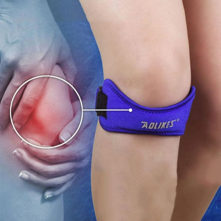 Patellar Tendon Support Strap, Knee Pain Relief Adjustable Neoprene Knee  Strap for Running, Arthritis, Jumper, Tennis Injury Recovery – BODYPROX