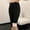 c01Black, variant on Women's Fashion Solid Color Thermal Stretch Woolen Blend Capri Pants High-Waisted Brushed Fleece Lining Skin-Friendly Leggings Black XL
