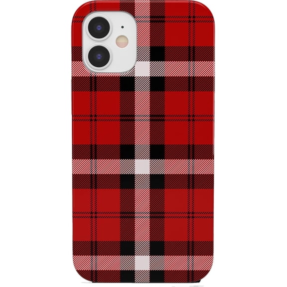 Case for iPhone 11 Case | As if! | Red Plaid | Classic Ultra Slim Design