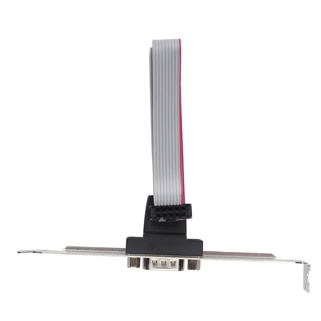 9-Pin Baffle, Serial Port Baffle 9-pin Connector Serial Port Header for Adding A 9-pin COM Port