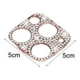 thumbnail image 5 of Visland Camera Lens Protector,Glitter Diamond Lens Protective Decoration 3D Easy to Install Rhinestone Camera Cover Sticker for iPhone 12 mini/12/12 pro/12 pro max, 5 of 8