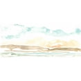 thumbnail image 3 of Vess, June Erica 24x13 Black Modern Framed Museum Art Print Titled - Daybreak at Sea I, 3 of 5