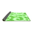 thumbnail image 2 of Ahgly Company Indoor Rectangle Abstract Green Modern Area Rugs, 2' x 5', 2 of 4
