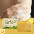 thumbnail image 6 of Goat Milk Soap Bar 3.5oz, Natural Moisturizing Bar for Dry, Sensitive & Delicate Skin, Goat milk Unscented Moisturizing Face & Body Bar, Handmade Soap for Men, Women & Kids., 6 of 9
