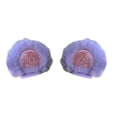 thumbnail image 2 of Orejas de peluche Diseño creativo versátil Orejas de animales lindas Fácil de instalar 2x Orejas de oso morado, 2 of 9