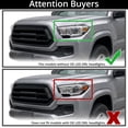 thumbnail image 3 of Spec-D Tuning Black Projector Headlights w/ Switchback Sequential LED Turn Signal Compatible with 2016-2022 Toyota Tacoma, Left + Right Pair Headlamps Assembly, 3 of 6