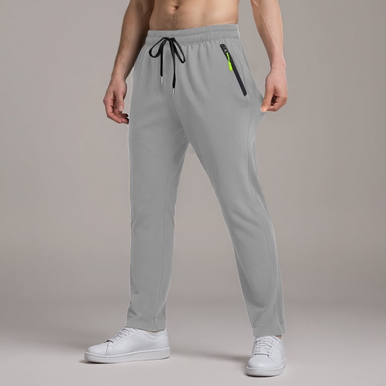 PXWW Black Dress Pants Men Loose Fit Mens Jogger Sweatpants with Pockets Casual Tapered Joggers Athletic Sweat Pants for Men Workout Running with