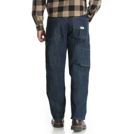 Wrangler - Wrangler Men's Fleece Lined Carpenter Jean - Walmart.com ...