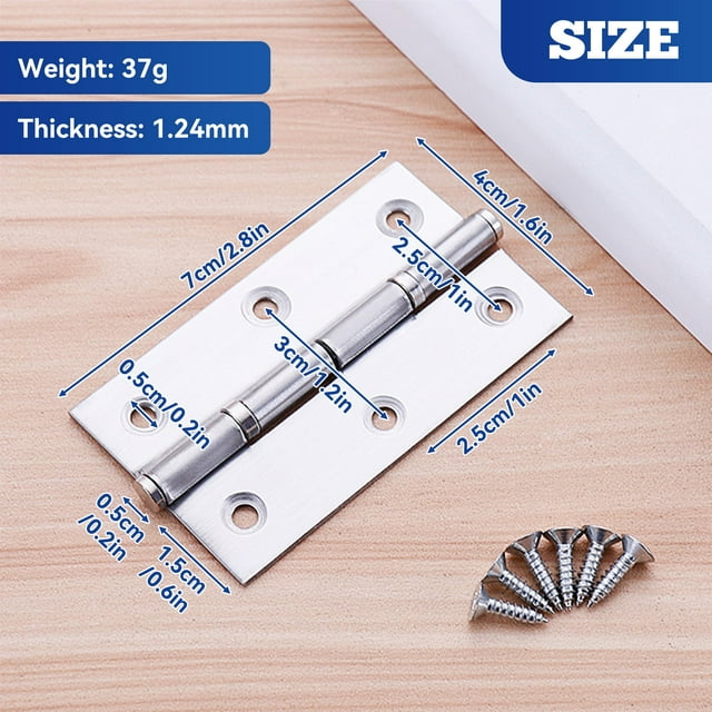 VONKY Wide Application Stainless Steel Hinges For Furniture Easy To Install And Durable Stylish Door Hinge