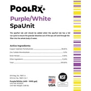 PoolRX+ spa purple & white 400-1,000 gallons