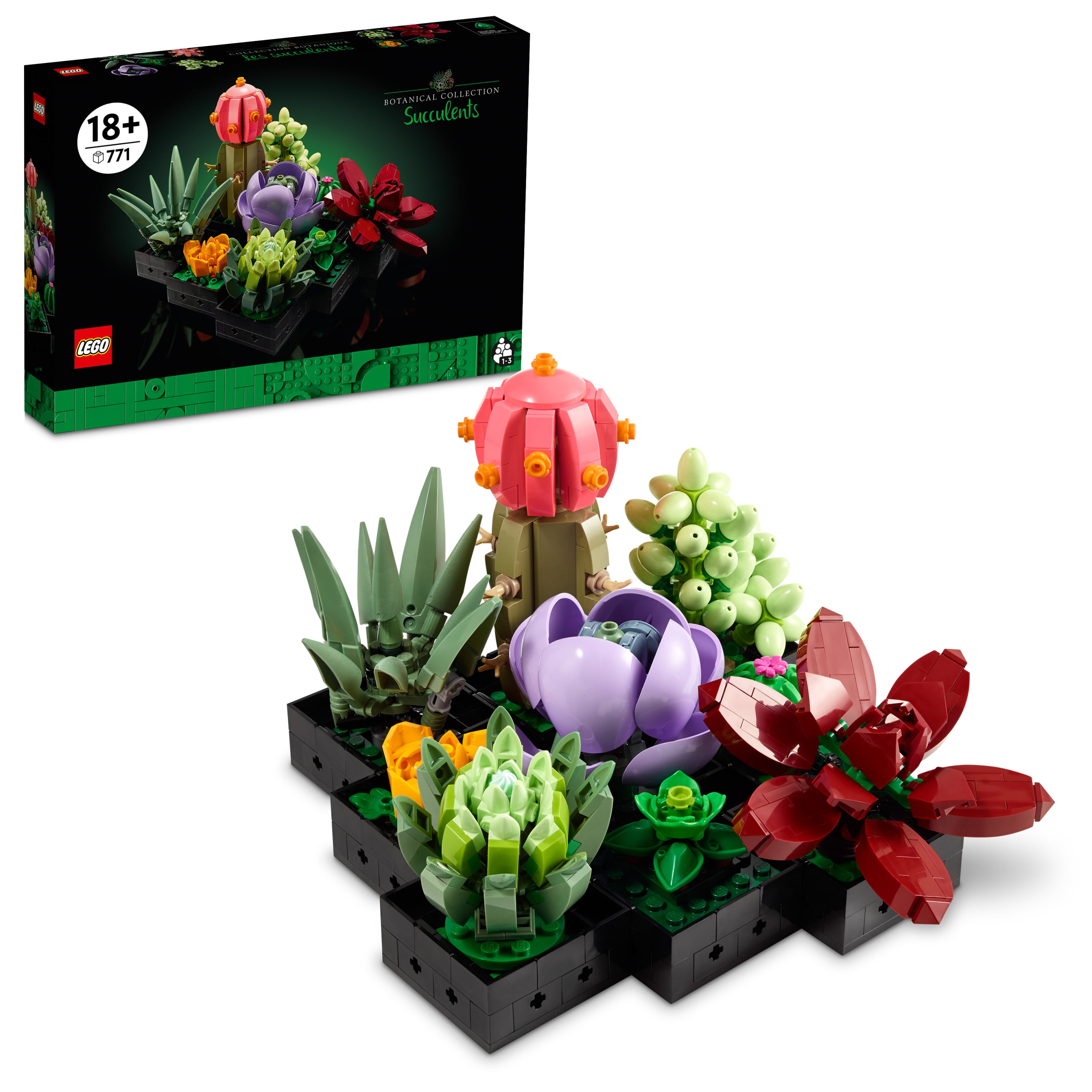 LEGO Orchid 10311 Plant Decor Building Set for Adults; Build an Orchid Display Piece for The Home or Office 608 Pieces 