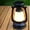 🔥 Black_Hot#1020, variant on Retro Camping Light Rechargeable LED Lantern | Type-C Charging, Adjustable Brightness, Waterproof IP44, Portable Vintage Design, ABS Black, 1200mAh, 3W, 6.3" Durable Tent Lamp for Outdoor Camping