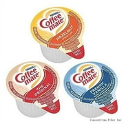 liquid 180 cups - singles variety pack, individual s singles, original, french vanilla, hazelnut, 3 flavors x 60 ct, best 4u sugar packets
