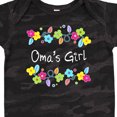thumbnail image 4 of Inktastic Omas Girl Bright Flowers Girls Baby Bodysuit, 4 of 5