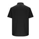 thumbnail image 5 of Blusa y camisa de manga corta con cuello alto para hombre, color liso, informal, holgada, con botones, de poliéster., 5 of 6