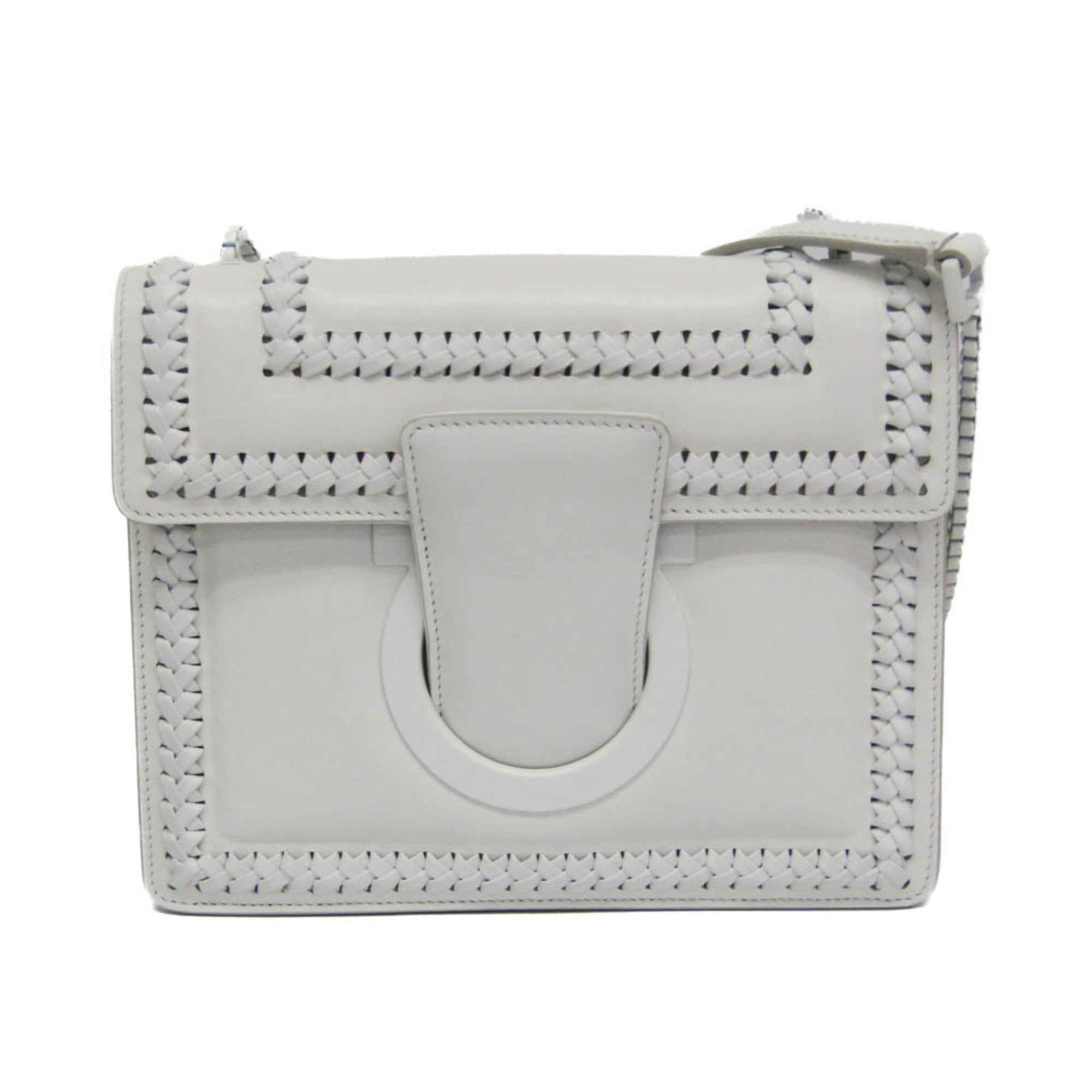 Salvatore Ferragamo Shop Shoulder Bags for Women and Men | White