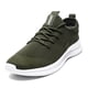 thumbnail image 1 of Zapatillas deportivas transpirables para hombre y mujer, zapatos ligeros informales, color negro, verde militar, 1 of 4