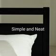 thumbnail image 3 of LIFEMENT Full Signature Wood Platform Bed Frame with Black Headboard, Noise-Free, Under Bed Storage, No Box Spring Needed, Easy Assembly&nbsp;, 3 of 9
