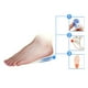 thumbnail image 5 of Plantilla,1 par de gel de silicona Heel Cups Almohadillas Insertos para zapatos Suave antideslizante Tomshoo  Plantilla, 5 of 7