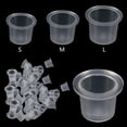 thumbnail image 6 of Walbest Waterproof Plastic Tattoo Ink Caps Cups - 1000 pcs Disposable Tattoo Ink Cups S/M/L(Optional), Tattoo Pigment Ink Caps for Tattooing, Tattoo Supplies, Tattoo Kits, 6 of 7