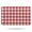 Red and White, variant on Red and White Plaid Pattern Bathroom Rugs Mat,Non Slip Microfiber Bathroom Rug,Rubber Backing,Soft Bathroom Mats for Bathroom Floor,Tub and Shower,17x27in(43x68cm)