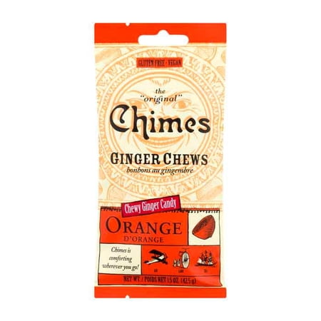 Chimes - Chewy Ginger Candy Orange, 42.5g | Walmart Canada