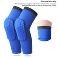 thumbnail image 3 of 2PCS Long Compression Knee Sleeve Elastic Unisex Knee Brace Compression Sleeve, 3 of 10