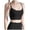 Black, variant on Butterluxe Womens Y Back Sports Bra with Removable Pads Racerback Design Thin Straps for Yoga Workout Comfort
