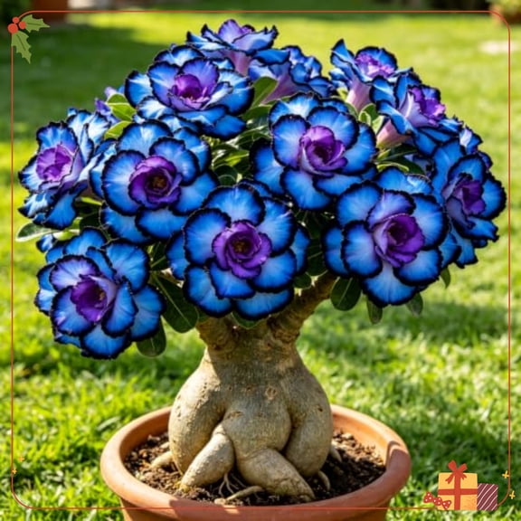 Desert Rose,Low Maintenance,Easy Grow-Ideal for Beds Borders, Plant Pots & Planters,Gardens.