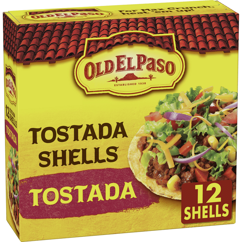 Old El Paso Tostada Shells, Gluten Free, 12 Ct, 4.5 oz