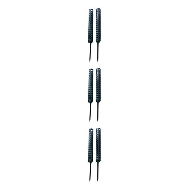 relayinert 2piece Clear Moss Pole For Plants Growth Of Monstera And Other Climbing Plants Stackable Fillable Black 3Set