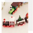 thumbnail image 4 of Christmas Train Painted Wooden Christmas Decoration Kid Gift Toys,Xmas Table Top Ornament,Mini Locomotive Embellishments for Festival Present, 4 of 7