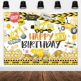 thumbnail image 3 of Construction Birthday Backdrop Dump Truck Kids 3rd Birthday Background for Boys Construction Three Birthday Party Decorations Banner Supplies Photo Booth Props, 3 of 5