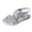 A-Silver208, variant on Womens Flat Sandals Glam Sparkly Rhinestone T-Strap Elastic Slingback Open Toe Flat Sandals Summer Resort Walking Casual Sandals