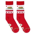 thumbnail image 2 of Crazy Socks Cali Vibes Fun Print Novelty Crew Socks for Men, 2 of 6