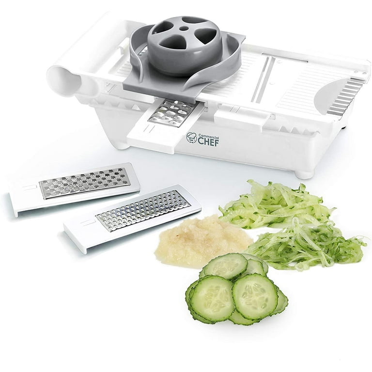 Pampered Chef Multi Grater & Slicer With 4 Blades - New No Box Model 1527