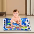 thumbnail image 3 of Animal Water Mat PVC Baby Water Play Mat Doble Borde para (delfín), 3 of 9