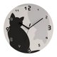 thumbnail image 4 of Reloj de pared moderno con forma de gato, fabricado en acrílico, con elegante mecanismo silencioso para comedor. 25 cm, 4 of 9