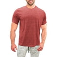 thumbnail image 1 of North Hudson, Men's Short Sleeve, Grindle Jersey, Crew Neck Tee Shirt , with contrast collar, 1 of 1